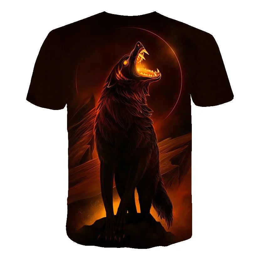 

Mannenmode T-shirt Man Nieuwste 3D Print Animal Cool Grappige T-shirt Mannen Korte Zomer Tops T shirt