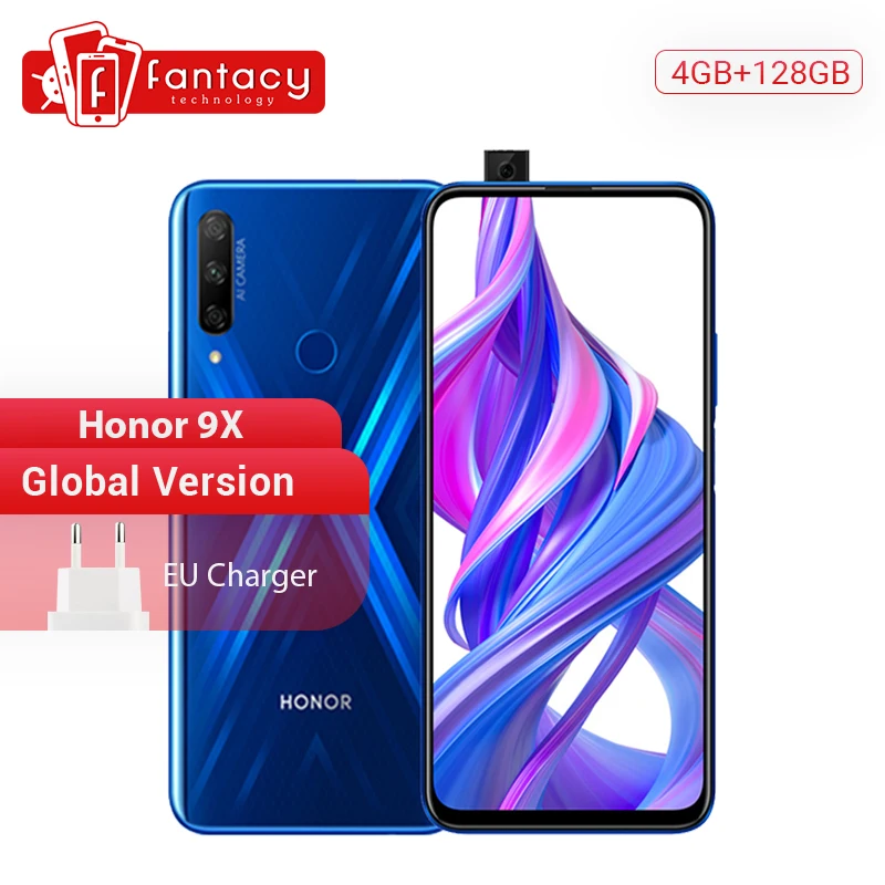 Смартфон Honor 9X 4 Гб 128 ГБ 48 МП экран 6 59 дюйма 4000 мАч Google Play|Смартфоны| |