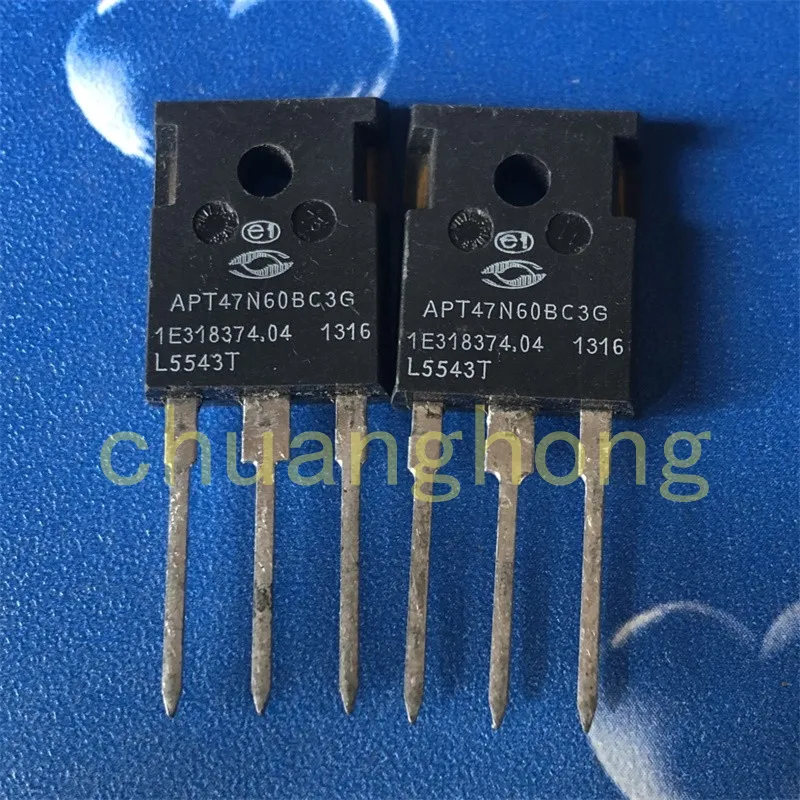 

1pcs/lot high-powered triode APT47N60BC3G original packing new field effect MOS tube TO-247 transistor
