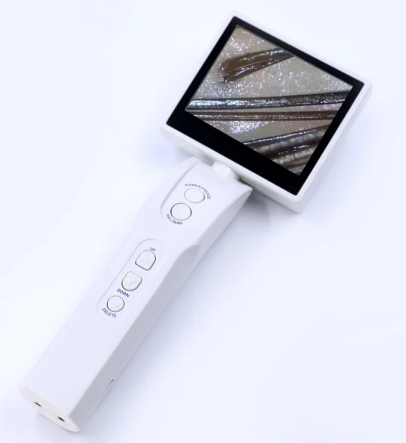 

portable skin Hair Scalp Microscope device Magic Mirror digital Skin Analyzer scalp hair scanner camera with 3 inch lcd screen