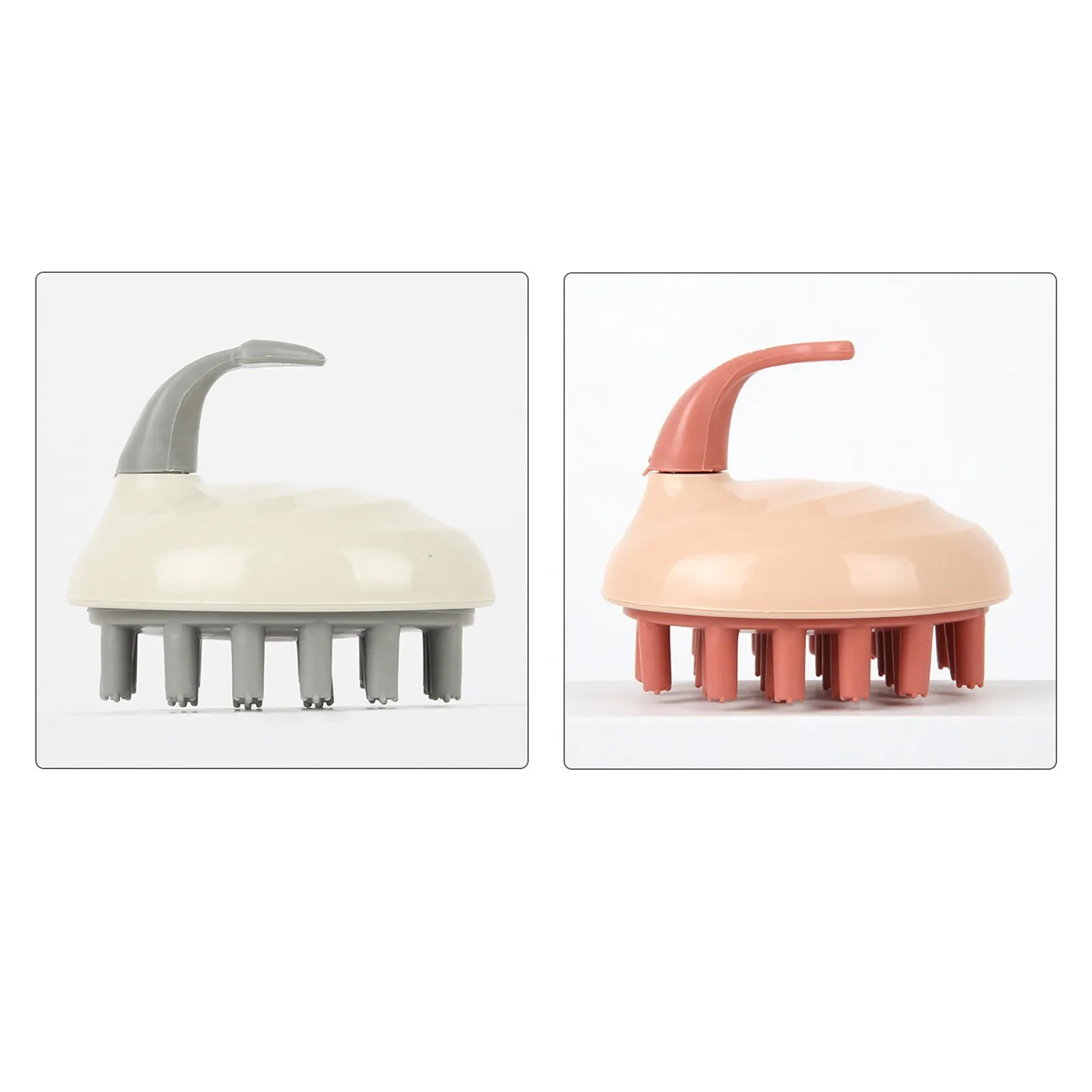 

Cute Hair Cleaning Comb with Massage Bristles Manual Shampoo Comb for Hair Scalp Care Massager Plastic Massage Comb
