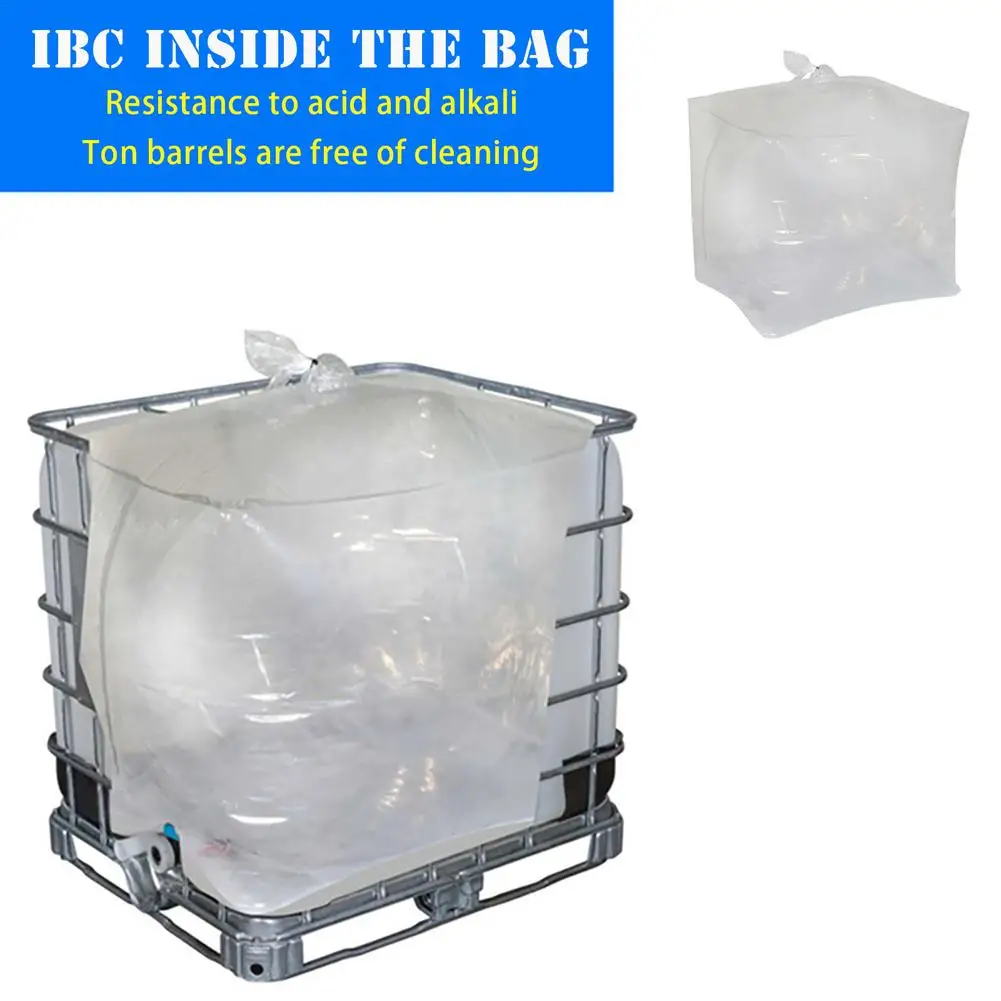 

IBC Ton Barrel Inner Bag Anti-acid Reusable IBC Tank Interior Pouch Anti-Fouling Lining Bag For IBC Container Free Of Cleaning