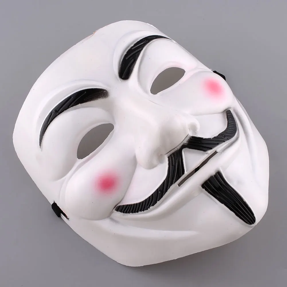 Вендетта Хэллоуин косплей фантазии туалетный V маска Guy Fawkes макияж игры|Маски для