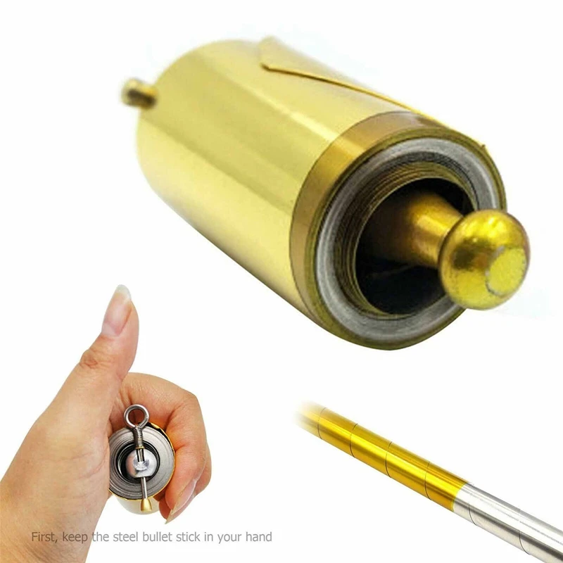 1 шт. карманная телескопическая палочка из нержавеющей стали для