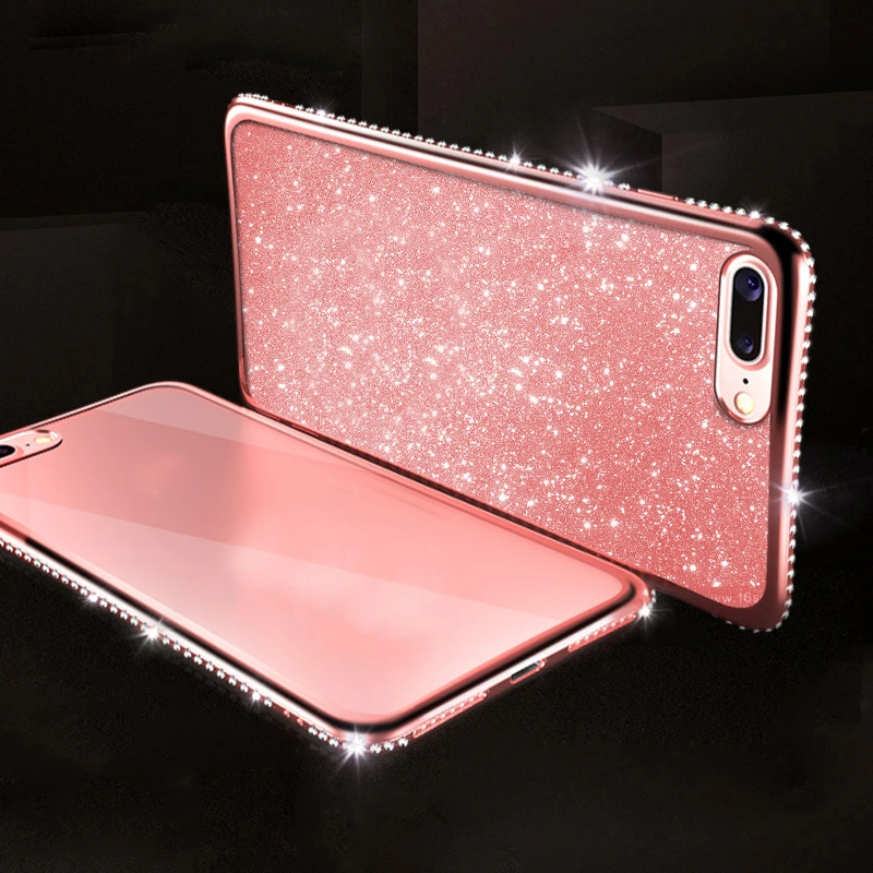Чехлы со стразами для XiaoMi Mi 8 9 SE A3 A2 lite 9T Pro RedMi Note 7 6A 5 Plus K20 глобальная версия 7A