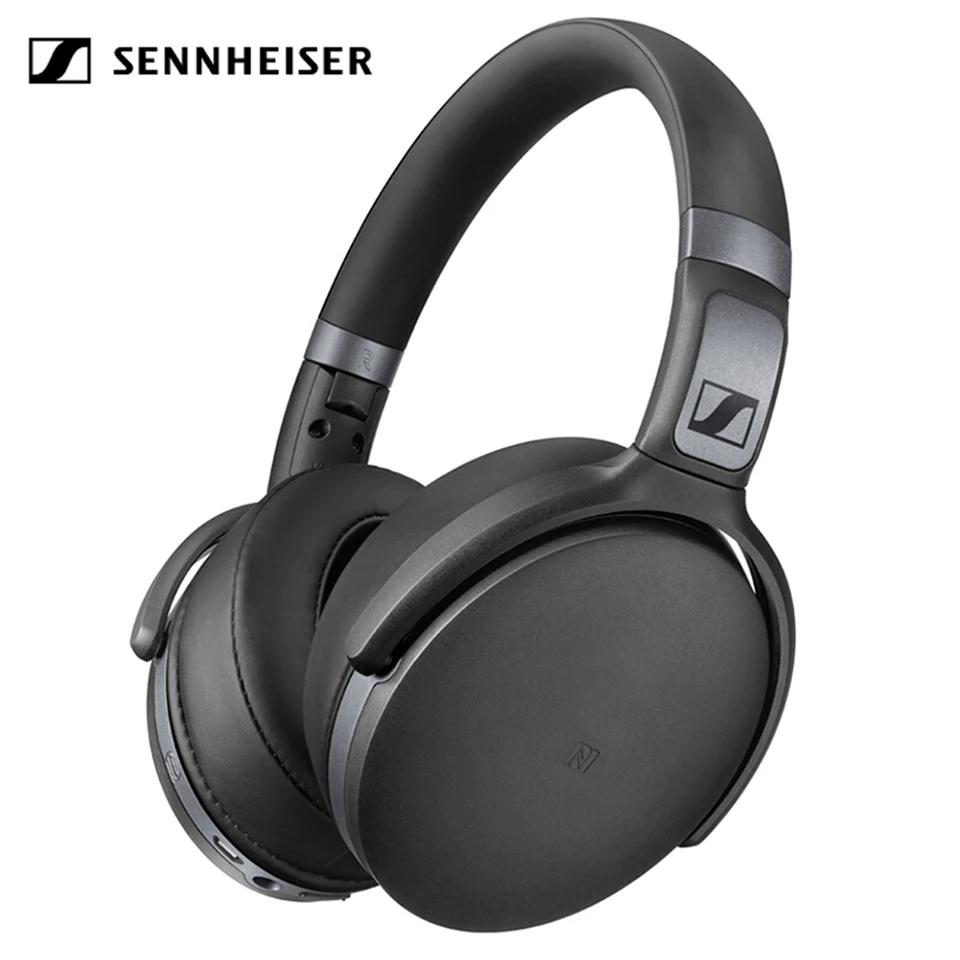 Беспроводные Bluetooth наушники Sennheiser HD 4.40BT складные вкладыши с шумоподавлением и