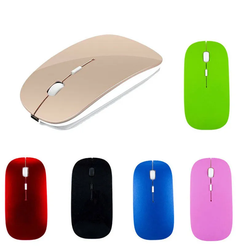 Портативная оптическая беспроводная Волшебная мышь 2 4 ГГц мыши с usb-приемником