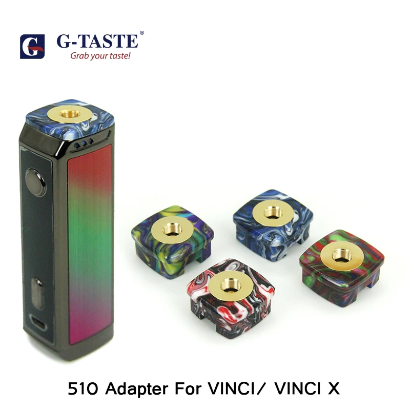 Новое поступление адаптер для электронной сигареты G taste TOVAPO 510 VOOPOO VINCI /