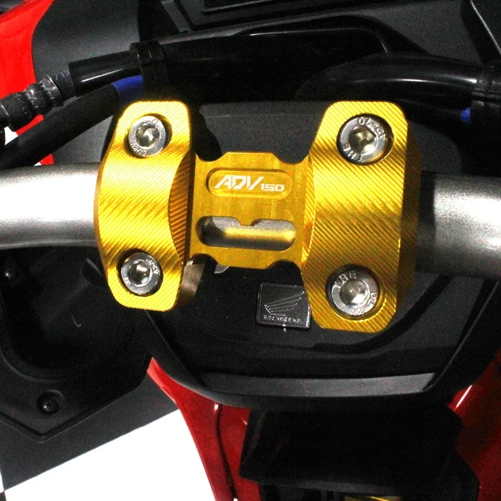 Для мотоцикла Honda adv 150 руль-стояк-зажим поворотный с логотипом ADV 150