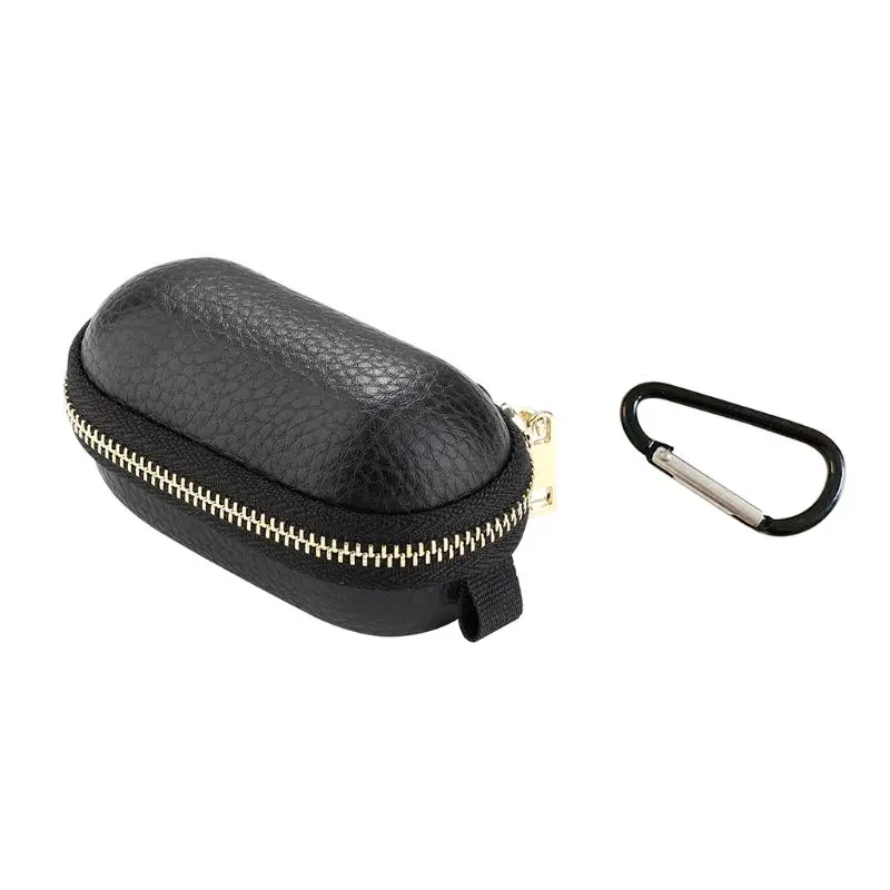 

Portable Leather Storage Bag Carrying Case for Huawei Freebuds/Honor Flypods Kit T21A