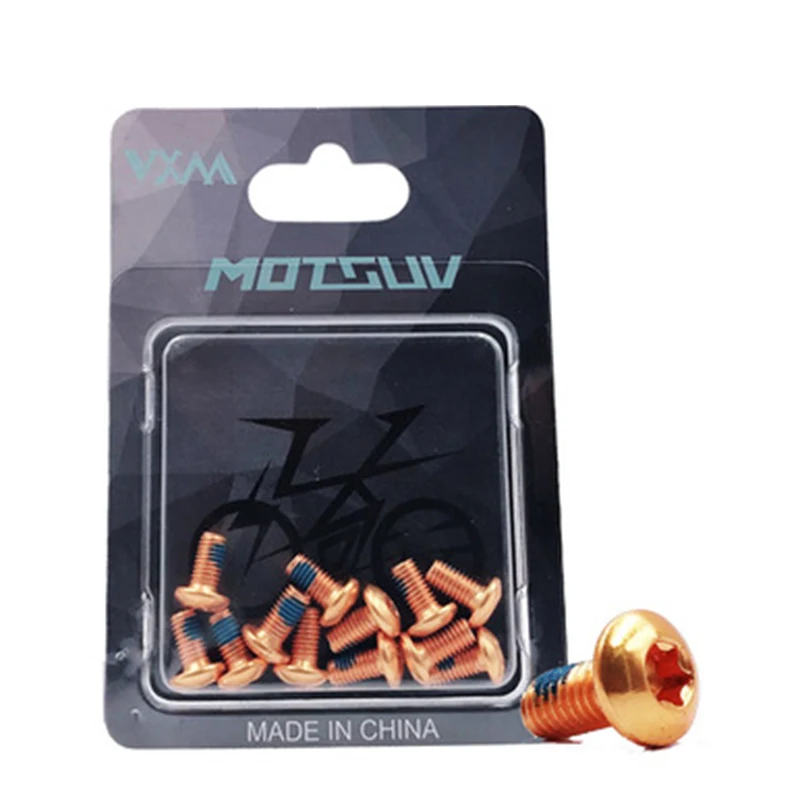 

Cycling Brakes Bolt Components Spare 12pcs MTB Road Bike bicycle Alloy steel