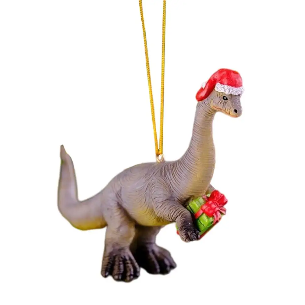 

Рождественская елка динозавр орнамент смешанный резиновый динозавр рождественские украшения Детские подарки для рождественской елки укр...