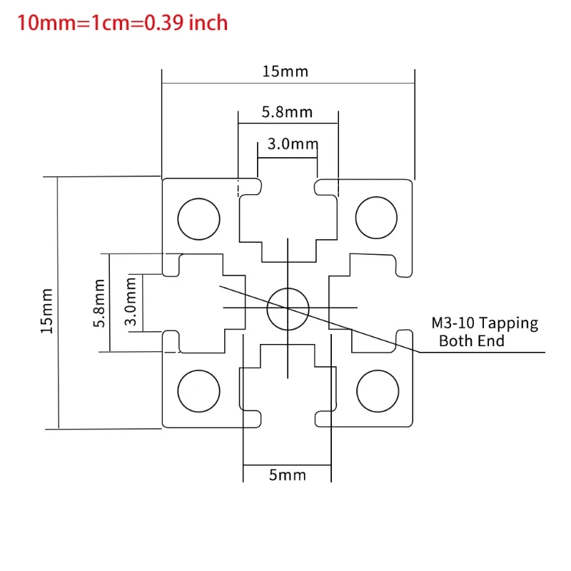

1Set Aluminum Extrusion Metal Frame Full Set Extrusion Linear Rail Aluminum Alloy Profile Frame Bracket for 3D Printer 95AF