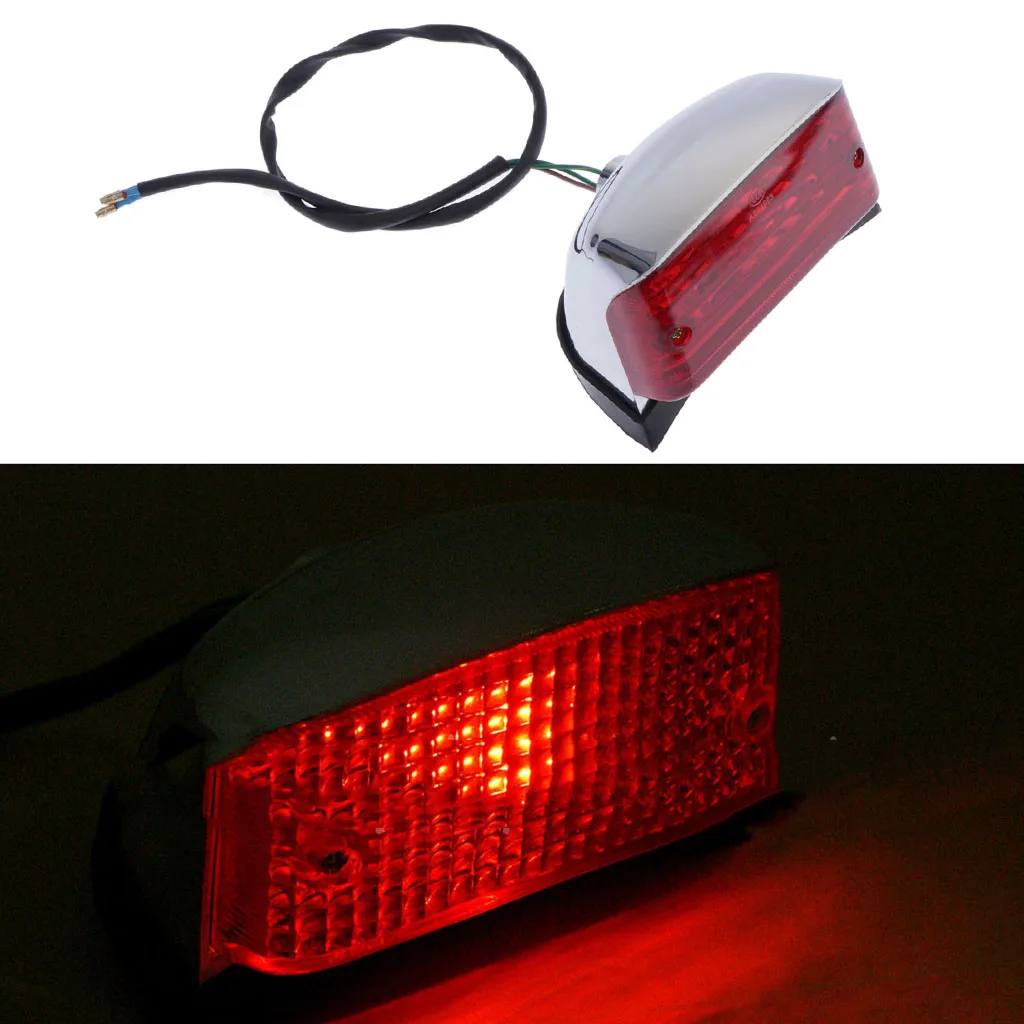 

ABS пластик-красный задний фонарь тормозной фонарь для Honda Rebel CA 250 CMX 250C