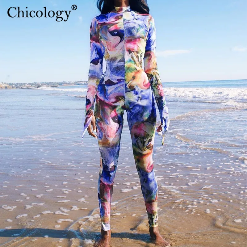 Chicology краситель для галстука принтом принт спортивный комбинезон с длинным