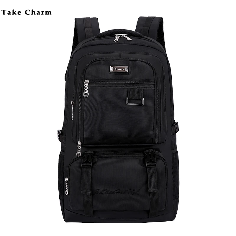 Новый водонепроницаемый прочный рюкзак из ткани Оксфорд большой емкости мужская