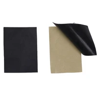 4pcs black self adhesive nylon sticker patches waterproof patch for outdoor tent repair tape patch appliqued sewing accessories