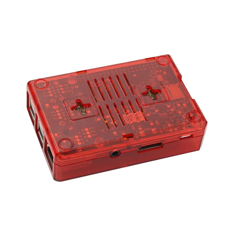 Защитный чехол + вентилятор для Raspberry Pi 3 ABS корпус Отключение звука рассеивание