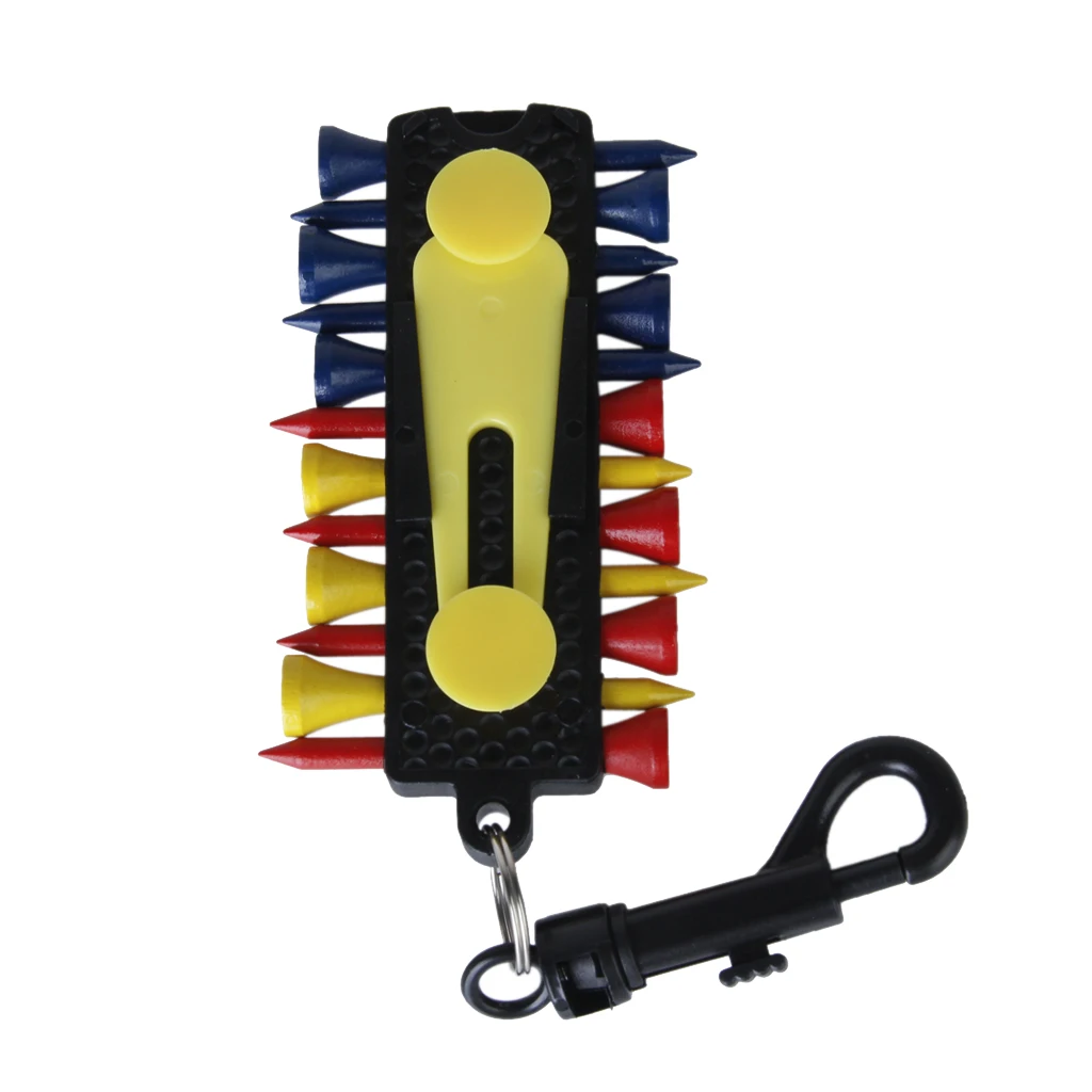 Новейшая пластиковая уличная футболка для гольфа брелок держатель 12 футболок 2