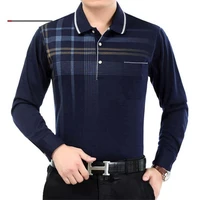 mens pocket label polo shirt long sleeve polo shirts men polos autumn winter brand mens polo shirt long sleeve casual male