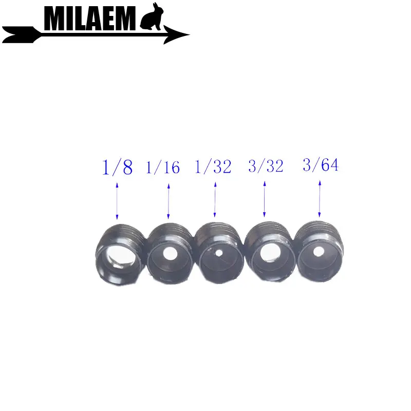 5pcs Archery Peep Sight Compound Bow Aperture Inner Core Shooting Hunting Sighting Device Outdoor Accessories | Спорт и развлечения