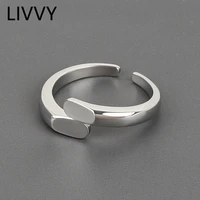 livvy minimalist creative open ring for women irregular gold and silver color fashion hot refinement temperament jewelry