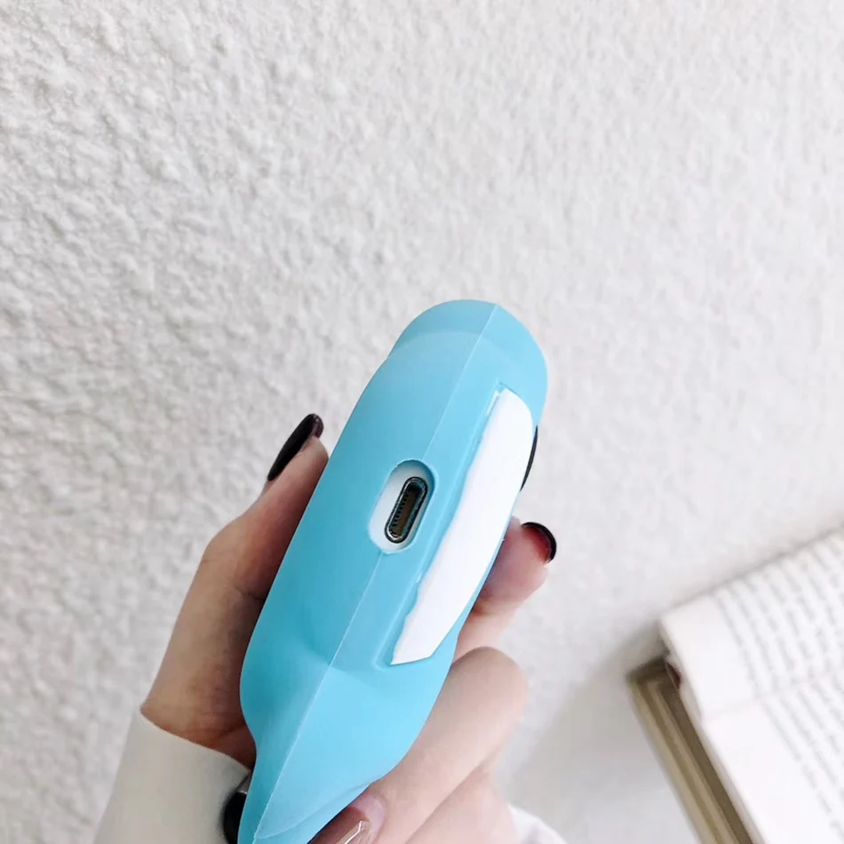Чехол для Apple Airpods, 3D радужный чехол для наушников Airpods, чехол для наушников, роскошные силиконовые наушники, чехол с кольцом, чехол