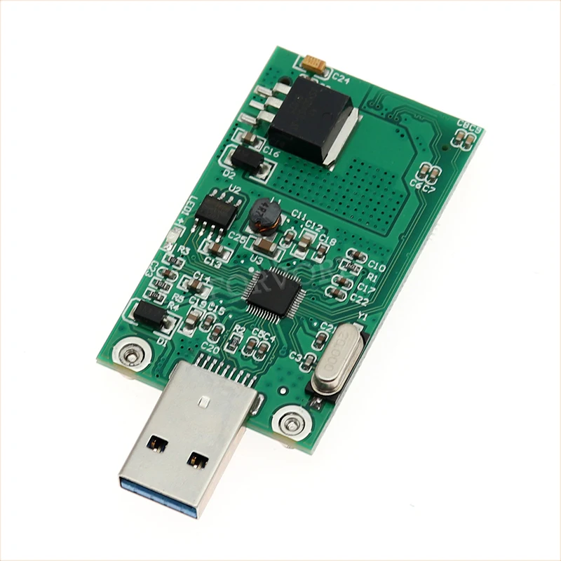 Mini USB 3 0 для PCIE mSATA внешняя карта адаптера SSD PCBA | Компьютеры и офис