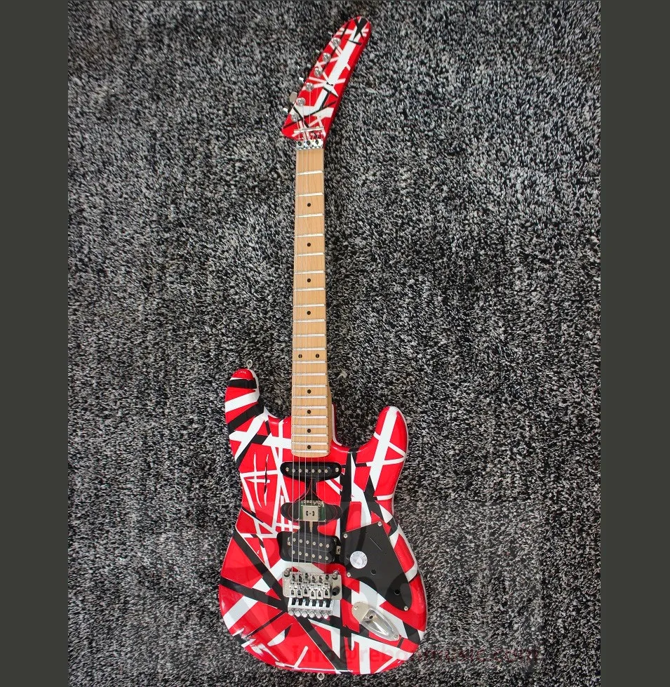 

Вэйфан Кайт Rebon 6 строка Винтаж Kr 5150 Frankenstrat Электрогитары в приятный Цвет