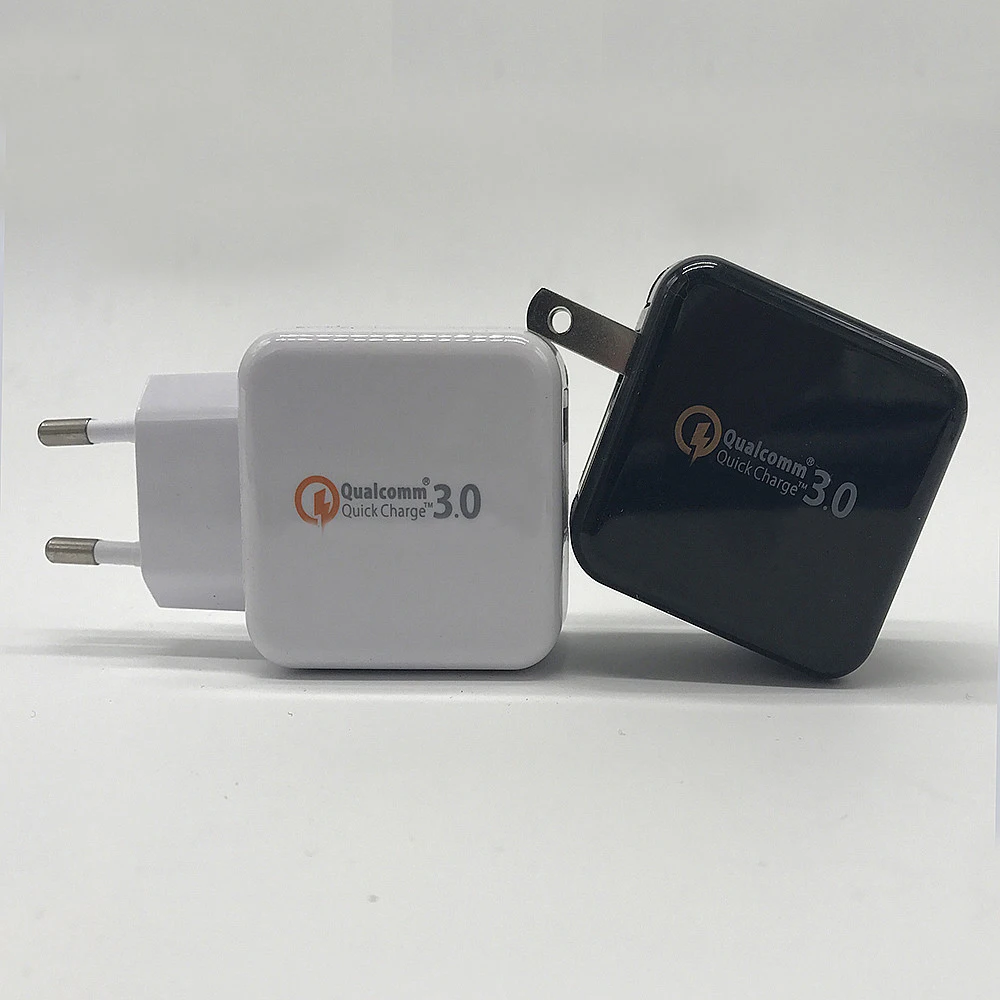 Быстрая зарядка 3 0 18 Вт USB турбо настенный Быстрый дорожный QC зарядное устройство