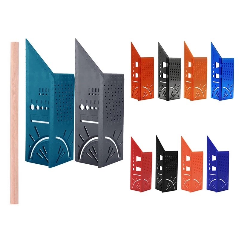 Линейка для деревообработки 3D измерительный прибор квадратный размер