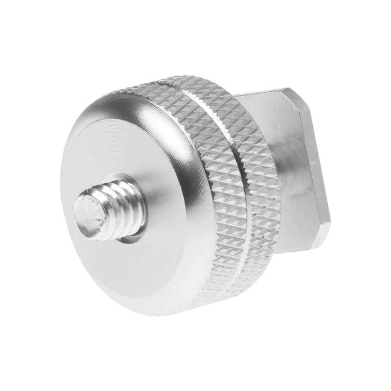 1/4 дюймовый металлический двойной штатив с гайкой Крепление Винт для вспышки