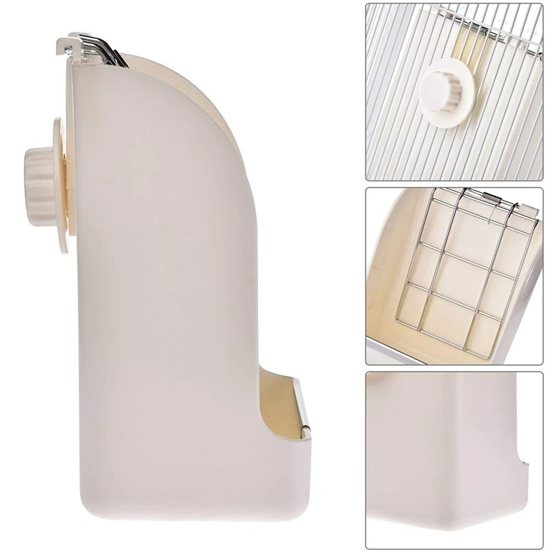 Rabbit Grass Frame Hay Feeder Manger Rack For Guinea Pig Chinchilla Fixed Flip-Up Holder Basket Small Pet | Дом и сад