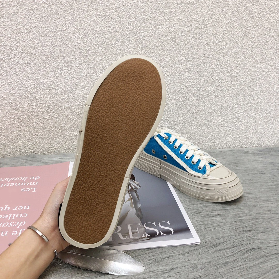 

Men Fashion Canvas Tassel Sneakers Women Brand Luxury Casual Shoes Designer Stripe Light Running Sports Beggar Shoes New 2021