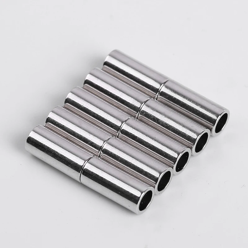 10pcs/Lot Copper Magnetic Clasps Leather Cord Bracelet Closure Connectors For Jewelry Making Supplies | Украшения и аксессуары