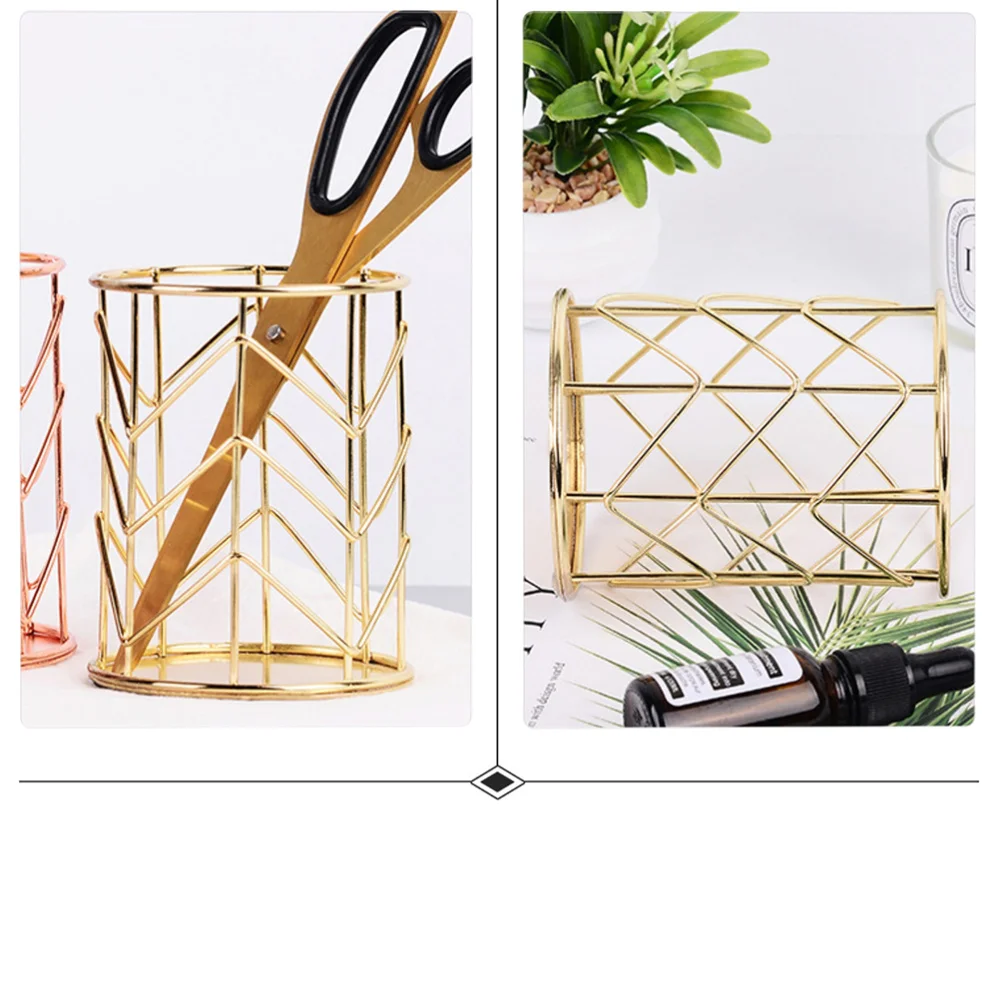 

1pc Multipurpose Pen Tabletop Holder Makeup Brush Holder Desktop Storage Box