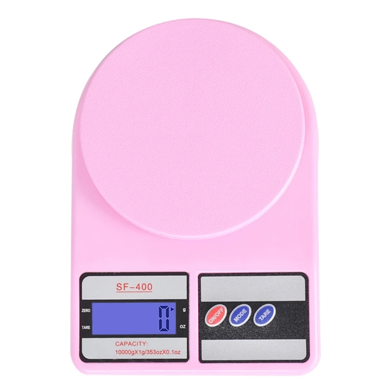 

Kitchen Electronic Scales 10 kg Weight Meter Kitchen Baking Food Balance Rechargeable 1g/0.1 oz Precise Graduation