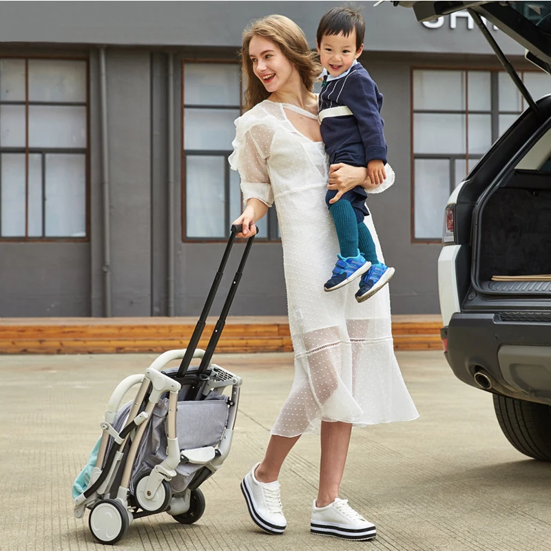 PRYDYC TIANRUI легкая складная детская коляска может лежать на простой 2 в 1 Детские