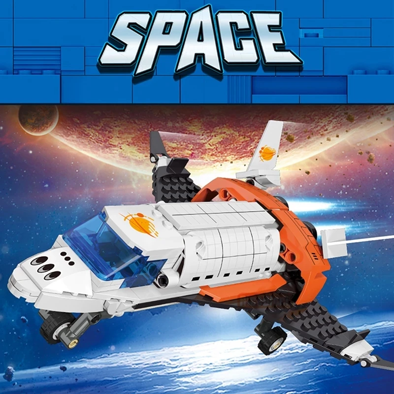 Конструктор Космический Шаттл серии Idea креативный самолет ракета пусковая