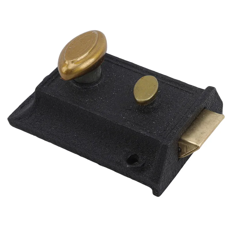 Retro Door Lock Strong Deadbolt Home Security Universal Exterior Anti-theft Locks Multiple Insurance Smooth Accessory | Обустройство