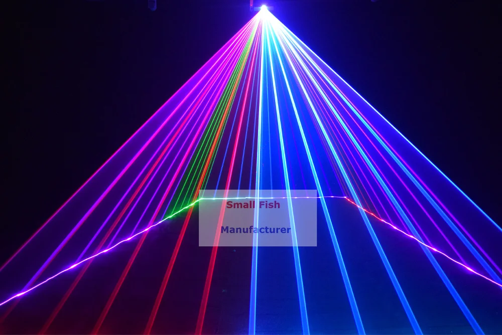 RGB 4 Вт DMX512 лазерный сканер проектор сценический светильник вечерние эффект Рождество DJ диско-шоу светильник s полноцветный анимационный лазерный светильник