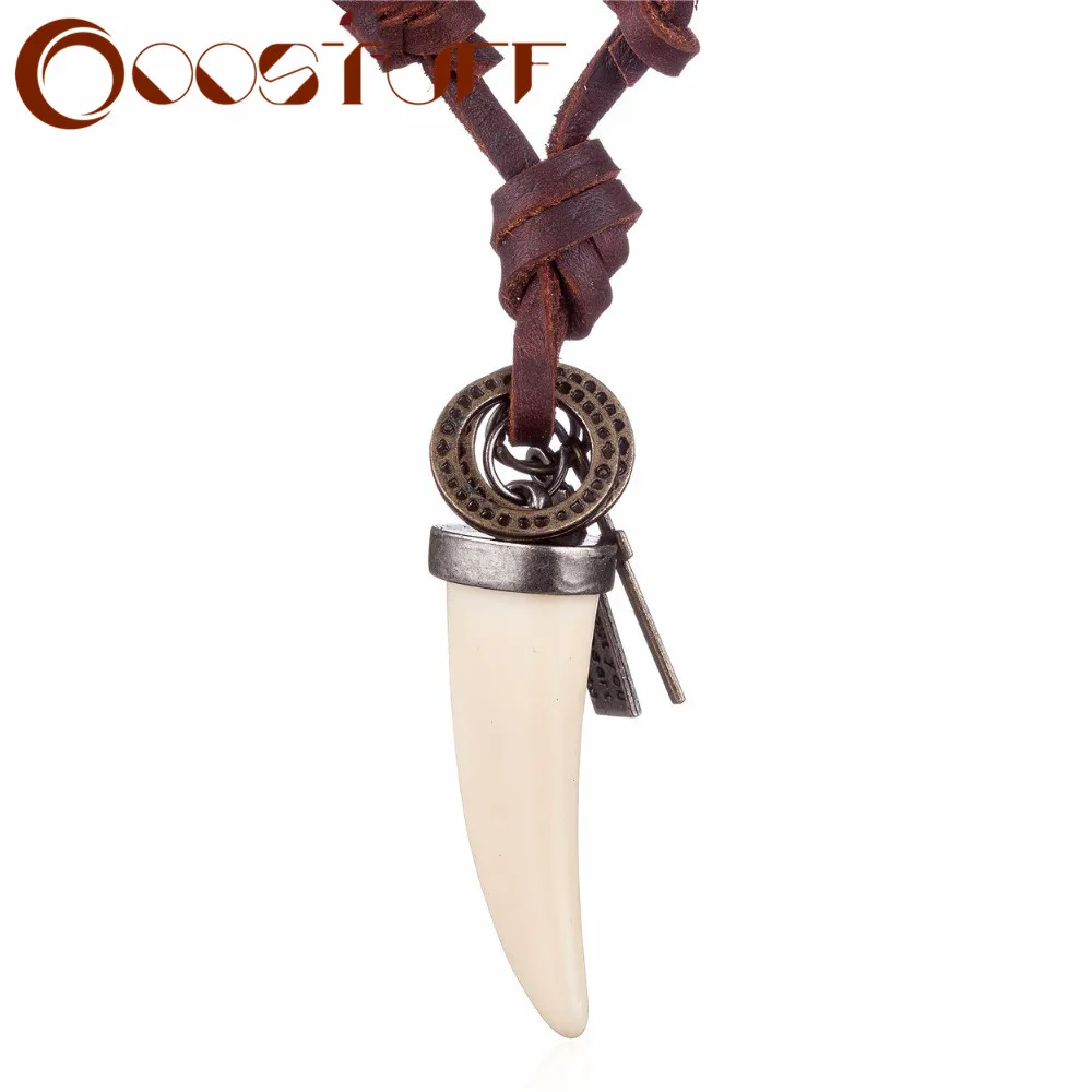 Мужские украшения основа для кулонов и ожерелья Kolye панк кожи веревку колье