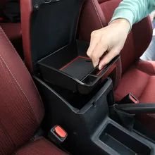For Toyota Hilux 2015-2020 Toyota Innova 2015 ABS Car Central Control Armrest Box Storage Box Mobile Phone Tray Car Accessories