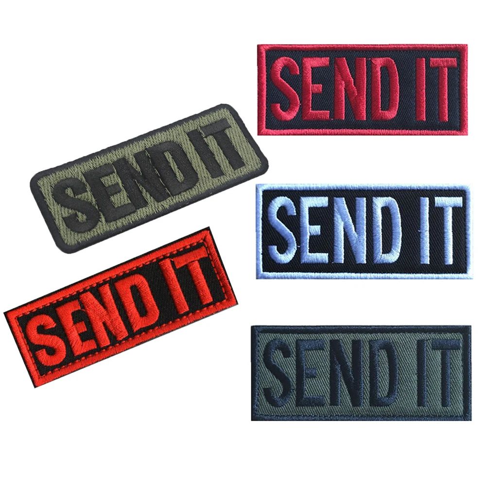 Только что отправили его Снайпер Тактический боевой значок патч военный крюк