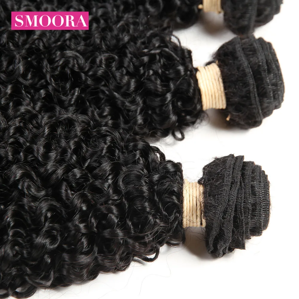 Кудрявые вьющиеся волосы пряди 100% перуанские человеческие 3 Смешанная Длина 8-28