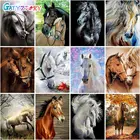 GATYZTORY DIY алмазная живопись Лошадь Стразы наборы животных вышивка крестиком Мозаика Искусство ручной работы подарок домашний декор