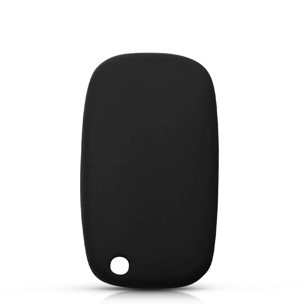 Dandkey автомобильный силиконовый резиновый чехол для ключа флип Renault Modus Clio Megane Kangoo