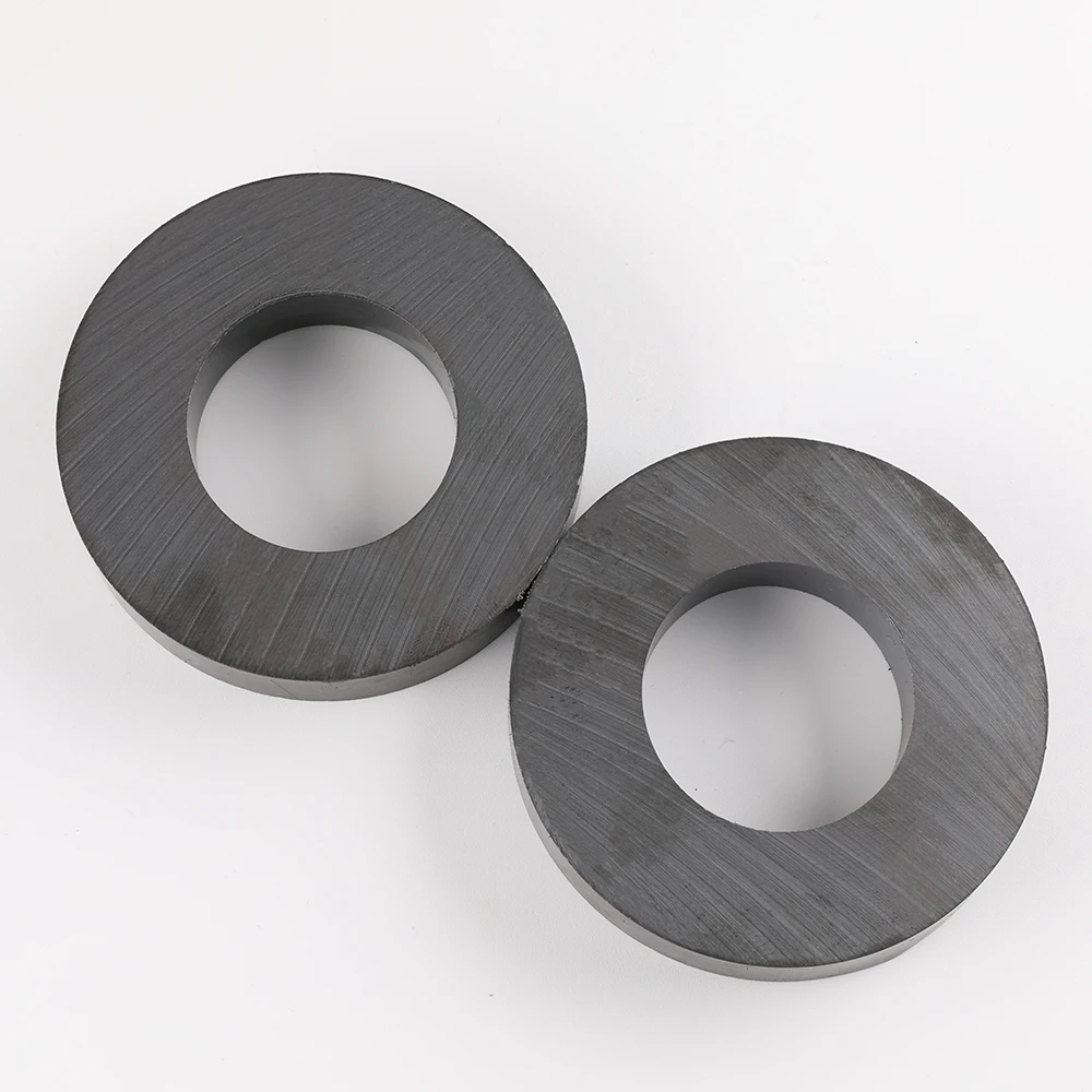 

1PCS 80X15hole 41Hematite Powerful Ferrite Large Round Magnet Ordinary Large Magnet Large Permanent Magnet Ring Magnet