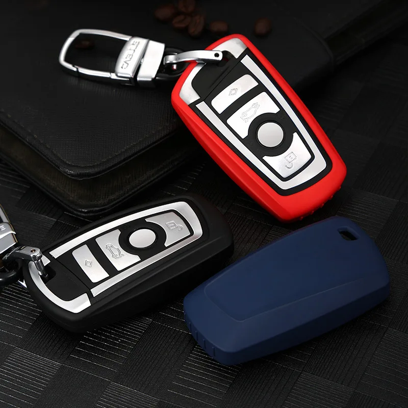 Чехол для ключа от автомобиля BMW X1 X3 X4 M3 X6M4 M5 520 525 f30 f10 F18 F05 F10 F20 F30 Z4 E90 мягкий ТПУ