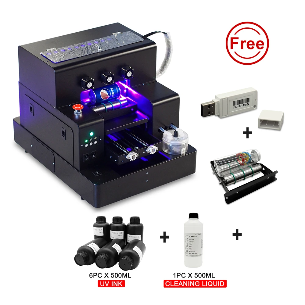 УФ планшетный принтер OYfame A4 для Epson L805 насадка принтера чехол телефона стеклянная